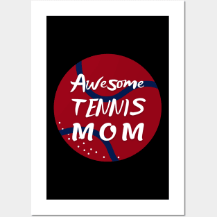 US Open Tennis Mom Tennis Ball Posters and Art